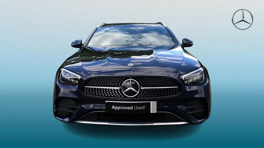 Mercedes-Benz E Class E 220 Amg Line Prem D Mhe YP22YEE Blue #6
