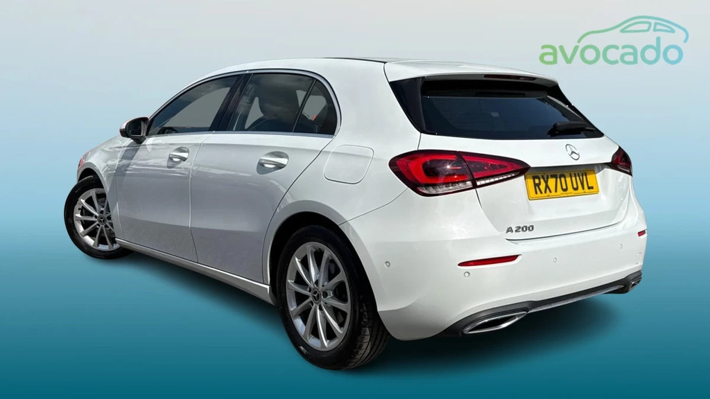 Mercedes-Benz A Class A 200 Sport Executive Aut RX70UVL White #2