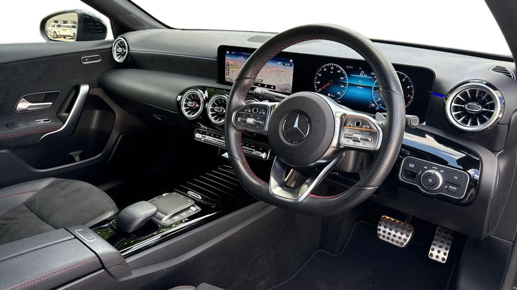 Mercedes-Benz A Class A 200 Amg Line Executive KM72LHG Black #3