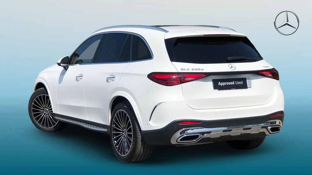 Mercedes-Benz GLC Class Glc 220 Amg Ln Prm D Mhe White