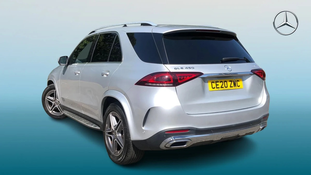 Mercedes-Benz GLE Class Gle 450 Amg Line Premium Silver #2