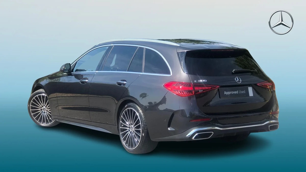 Mercedes-Benz C Class C 300 Amg Line Prem Mhe Grey #2