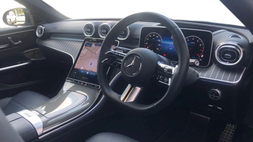 Mercedes-Benz C Class C 300 Amg Line Prem Mhe Grey #3