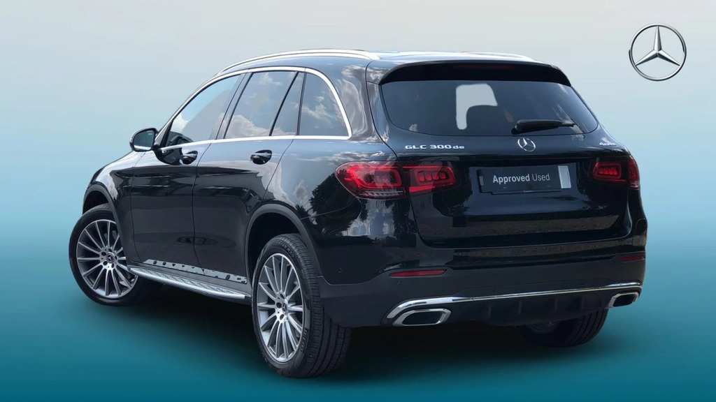 Mercedes-Benz GLC Class Glc 300 Amg Line Prem De HW71MSV Black #2