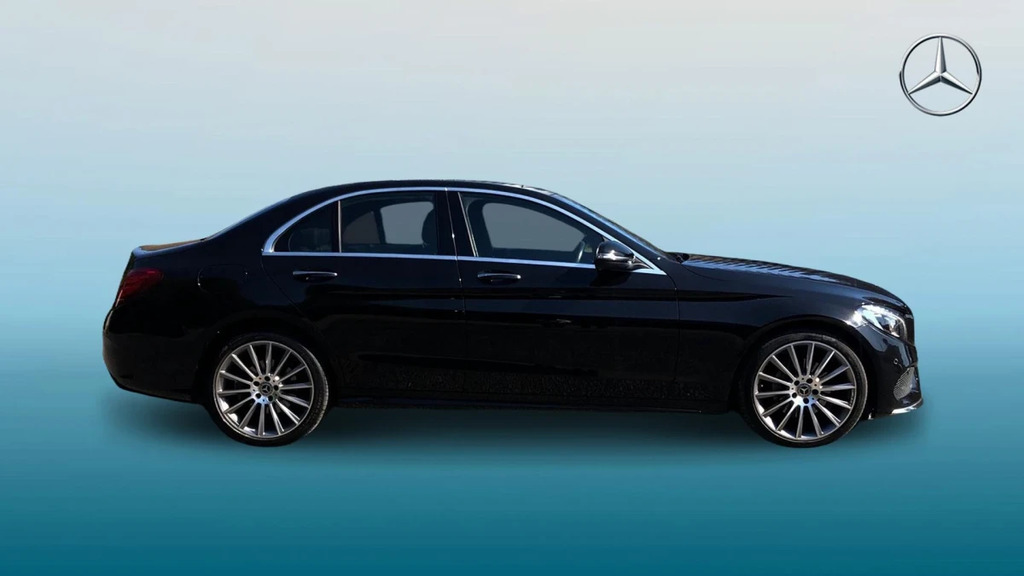 Mercedes-Benz C Class C220 Amg Line Prem D 4Mat KK17NTM Black #4
