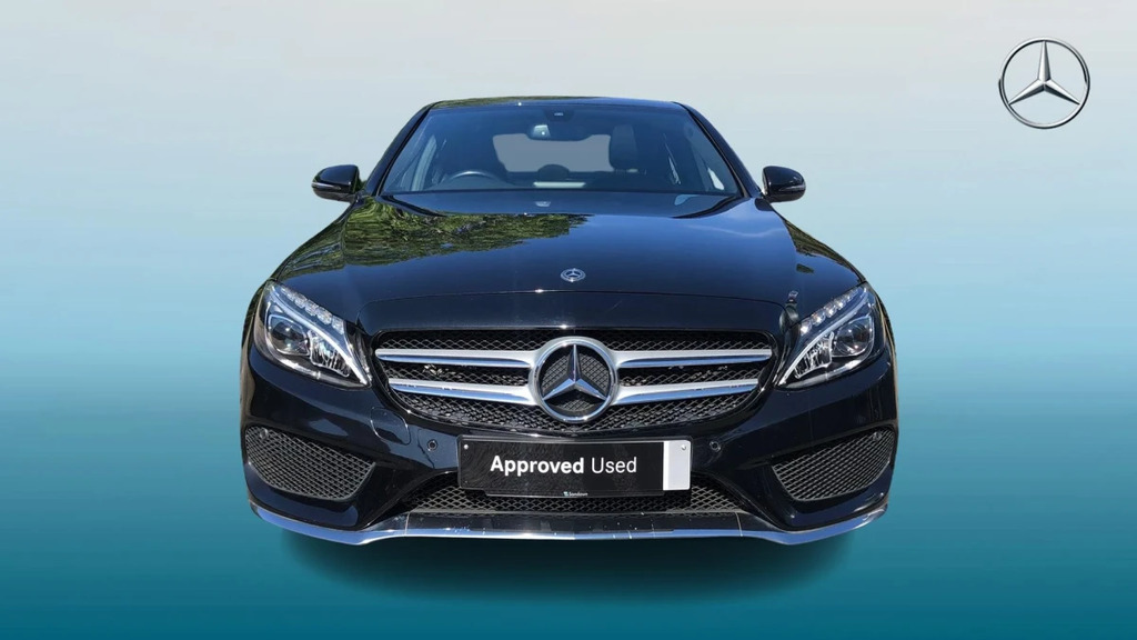 Mercedes-Benz C Class C220 Amg Line Prem D 4Mat KK17NTM Black #6