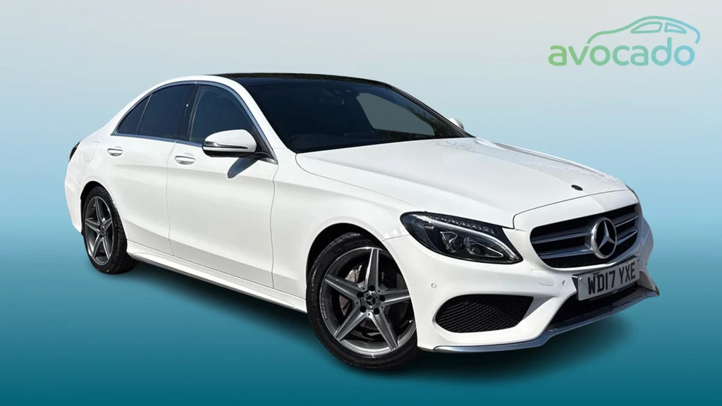 Mercedes-Benz C Class C 220 Amg Line Premium White