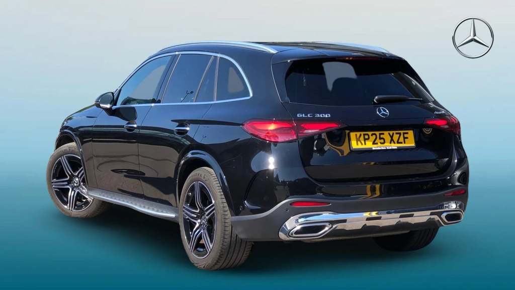 Mercedes-Benz GLC Class Glc 300 Amg Lne Prem Mhev KP25XZF Black #2