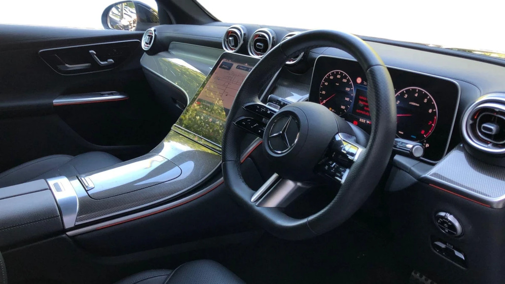 Mercedes-Benz GLC Class Glc 300 Amg Lne Prem Mhev KP25XZF Black #3