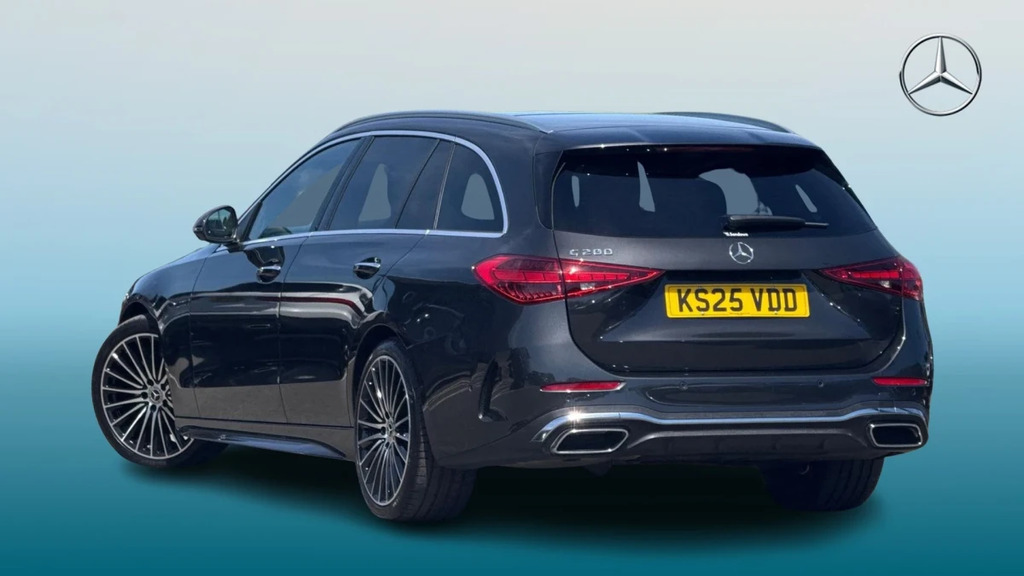 Mercedes-Benz C Class C 200 Amg Line Prem Mhe KS25VDD Grey #2