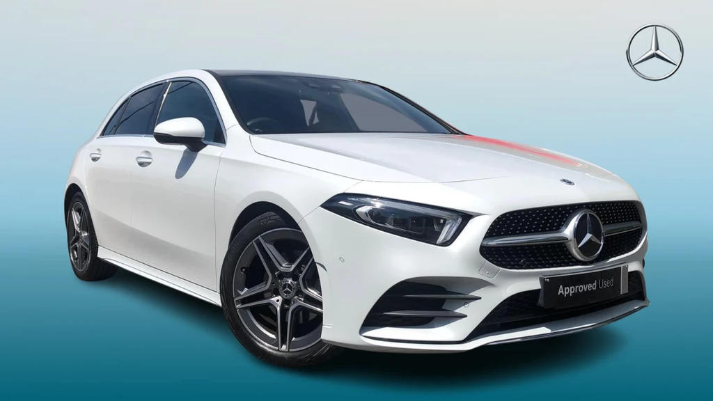 Mercedes-Benz A Class A 180 Amg Line Premium White