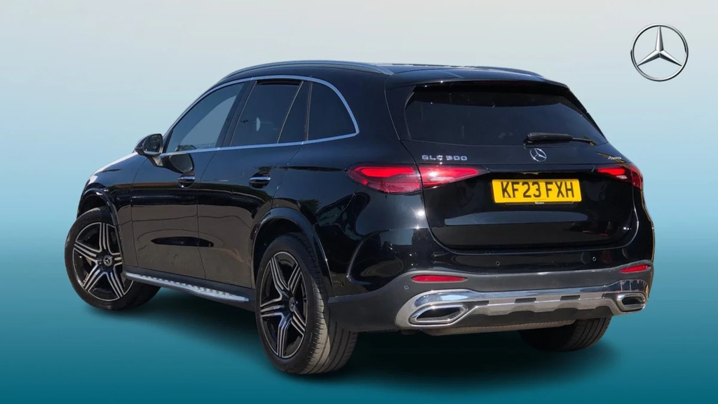 Mercedes-Benz GLC Class Glc 300 Amg Lne Prem Mhev KF23FXH Black #2