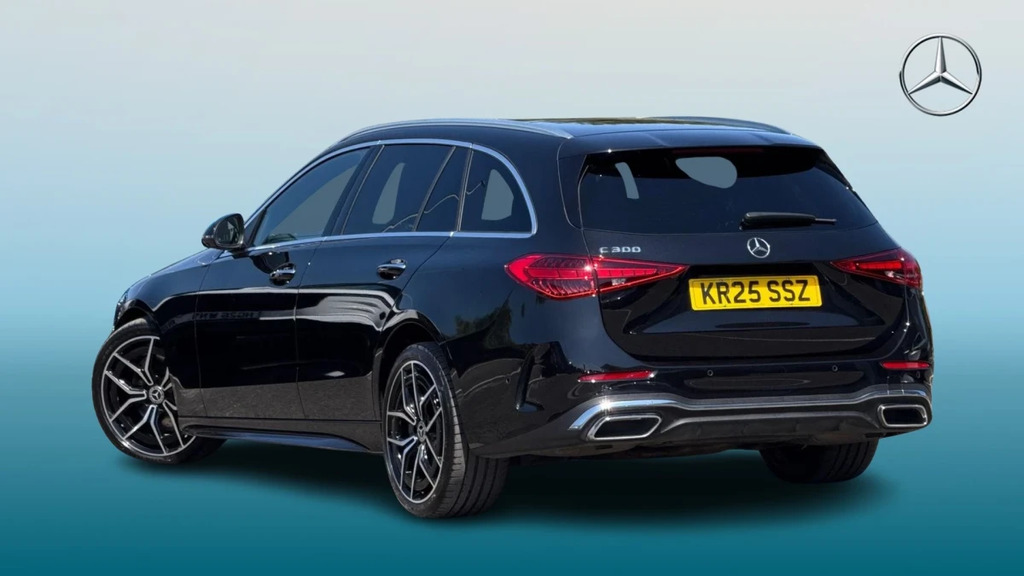 Mercedes-Benz C Class C 300 Amg Line Premium Mh Black #2