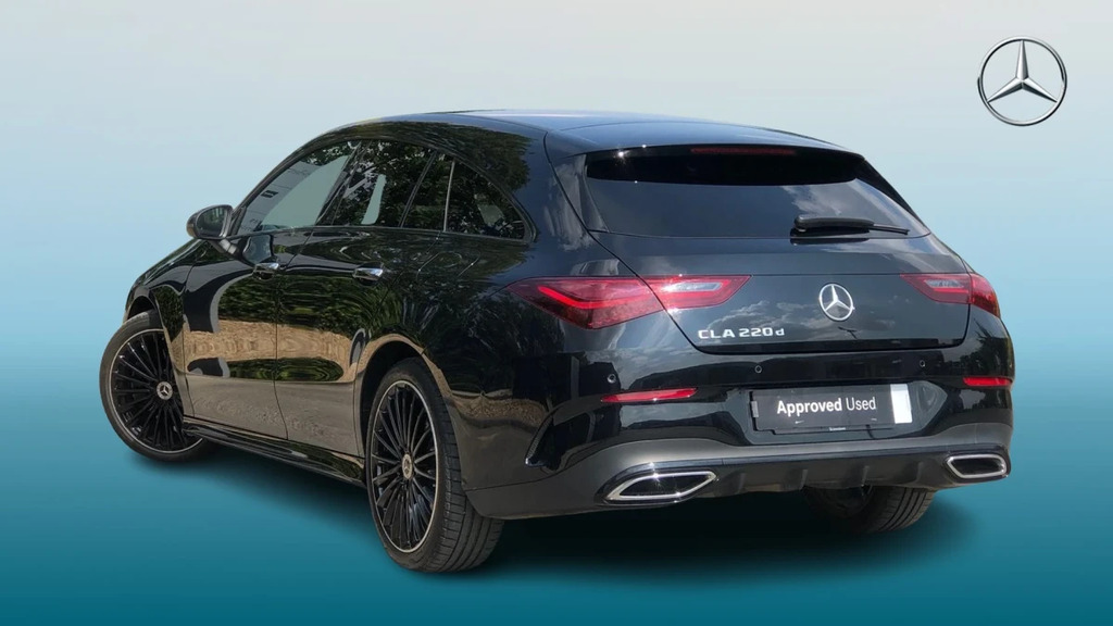 Mercedes-Benz CLA Class Cla 220 Amg Line Premium KS25FGD Black #2