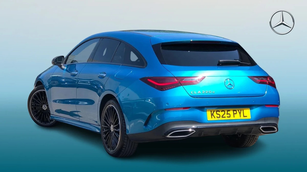 Mercedes-Benz CLA Class Cla 220 Amg Line Premium KS25PYL Blue #2