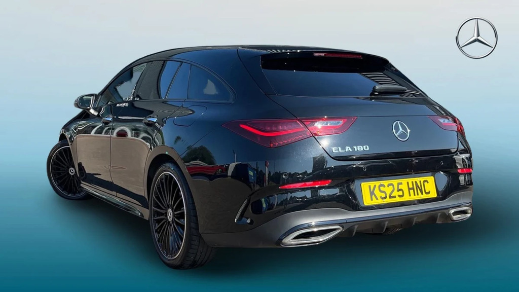 Mercedes-Benz CLA Class Cla 180 Amg Line Prem M KS25HNC Black #2
