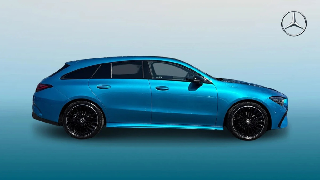 Mercedes-Benz CLA Class Cla 180 Amg Line Prem M Blue #4