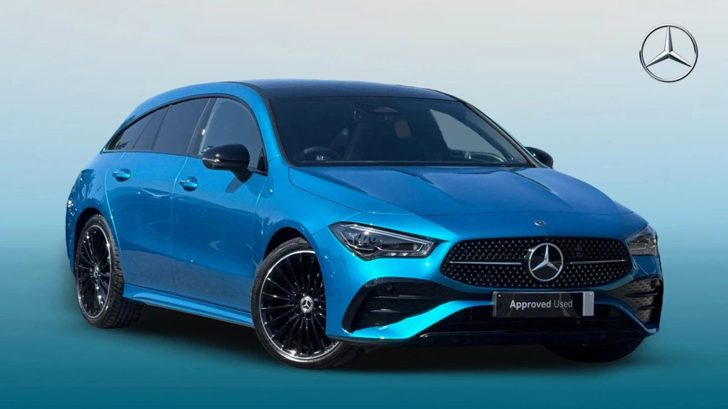 Mercedes-Benz CLA Class Cla 180 Amg Line Prem M Blue