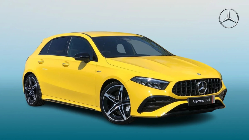 Mercedes-Benz A Class Amg A 35 Premium Mhev 4Ma Yellow