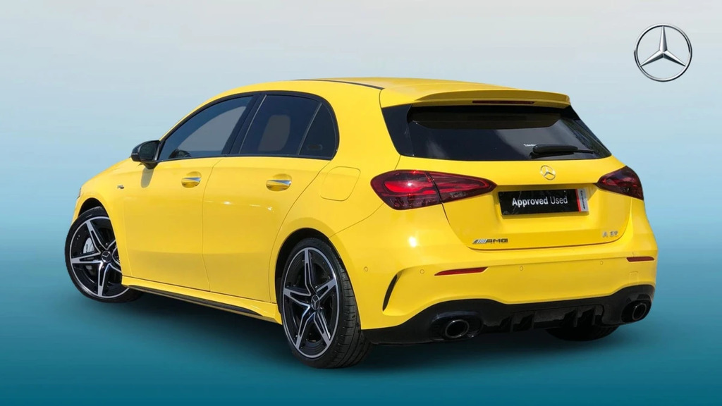 Mercedes-Benz A Class Amg A 35 Premium Mhev 4Ma Yellow #2