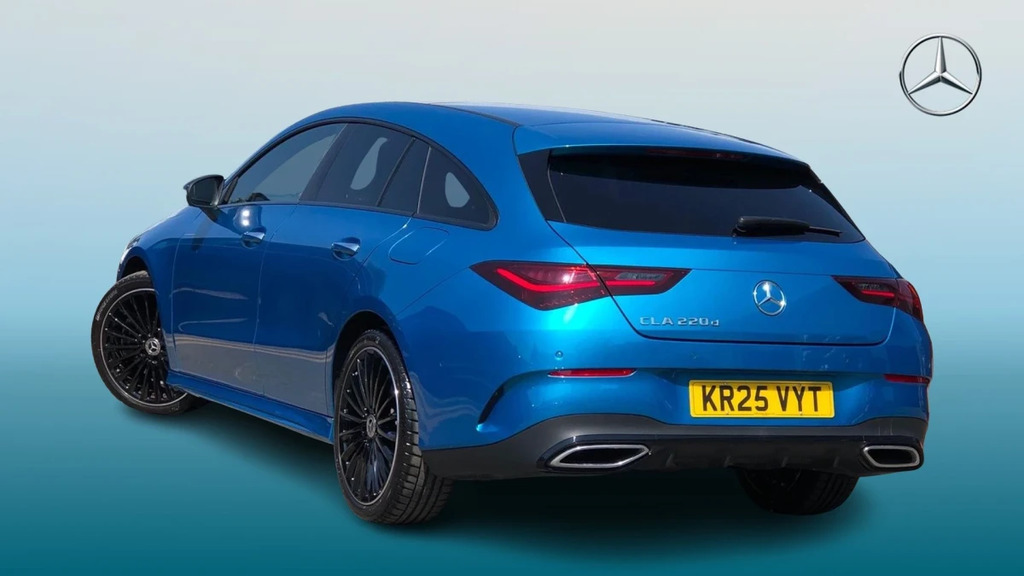 Mercedes-Benz CLA Class Cla 220 Amg Line Premium KR25VYT Blue #2