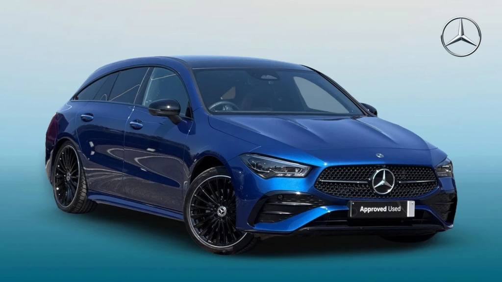 Mercedes-Benz CLA Class Cla 220 Amg Line Premium Blue