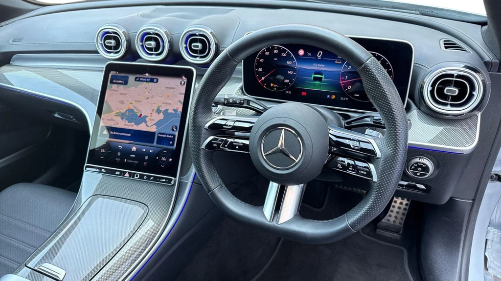 Mercedes-Benz C Class C 200 Amg Line Mhev KN25PHK Silver #3