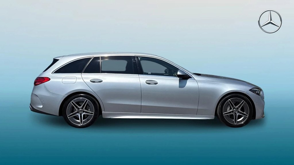 Mercedes-Benz C Class C 200 Amg Line Mhev KN25PHK Silver #4