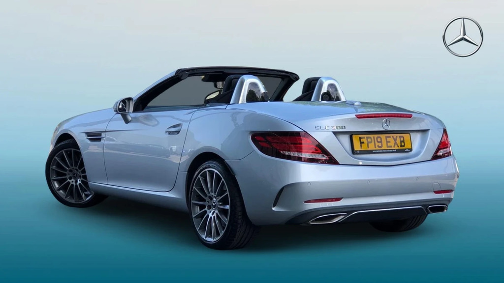 Mercedes-Benz SLC Slc 300 Amg Line Silver #2