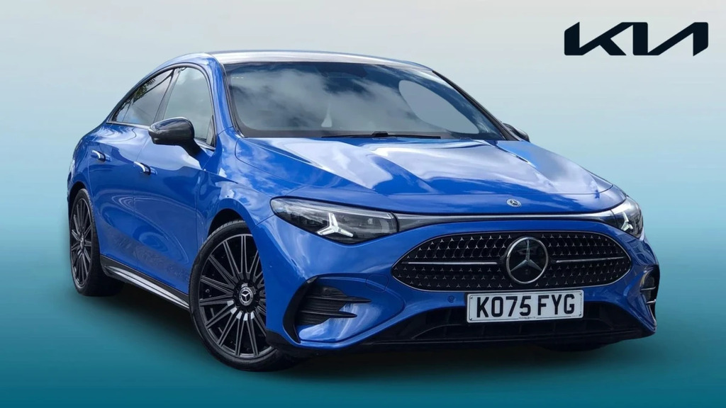 Mercedes-Benz CLA Class Cla 200 Amg Line Prem M KO75FYG Blue