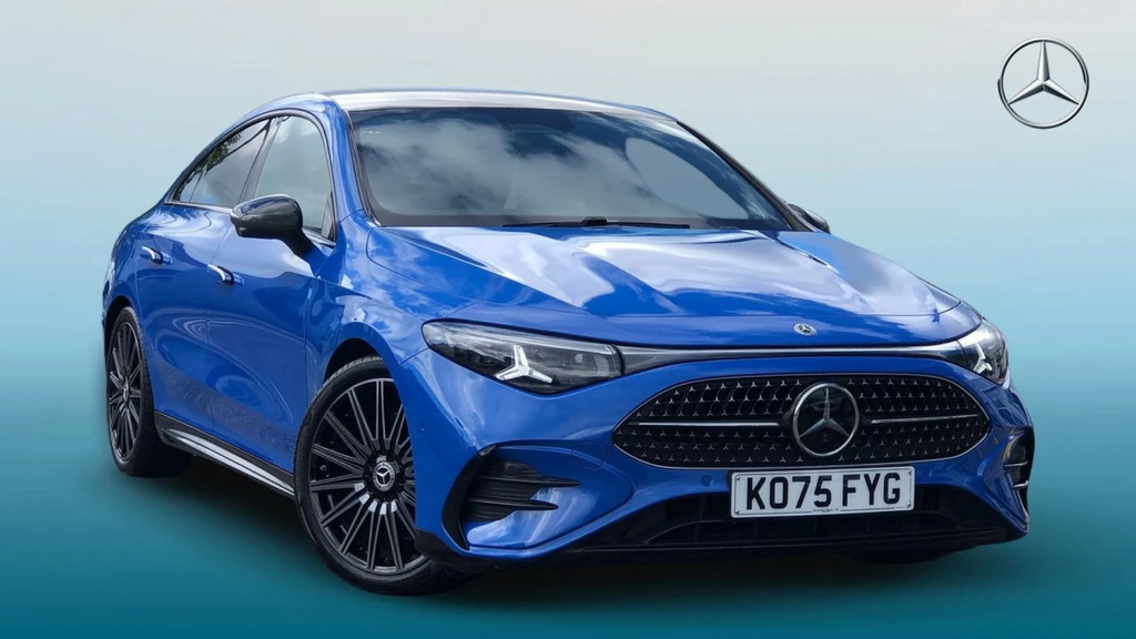 Mercedes-Benz CLA Class Cla 200 Amg Line Prem M Blue