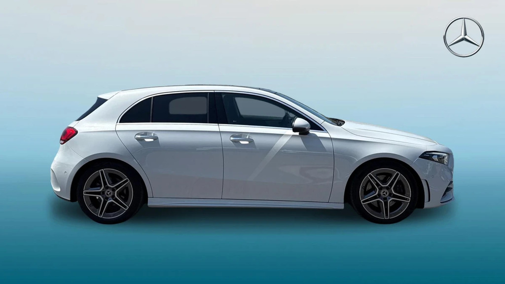 Mercedes-Benz A Class A 220 D Amg Line Premium White #4