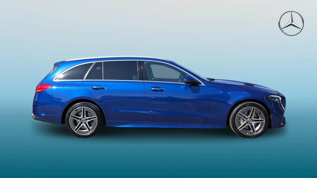 Mercedes-Benz C Class C 300 E Amg Line Premium RV73YBY Blue #4