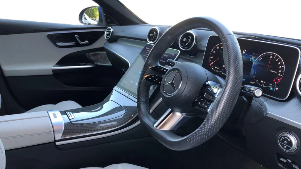 Mercedes-Benz C Class C 300 E Amg Line Premium RV73YBY Blue #3