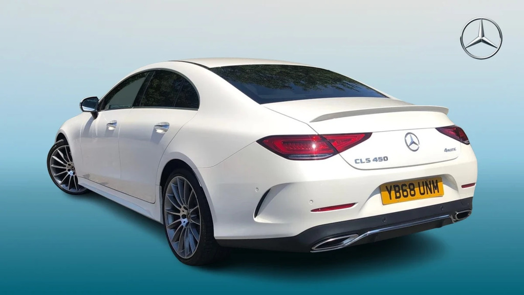 Mercedes-Benz CLS Cls 450 Amg Line Prem 4 White #2