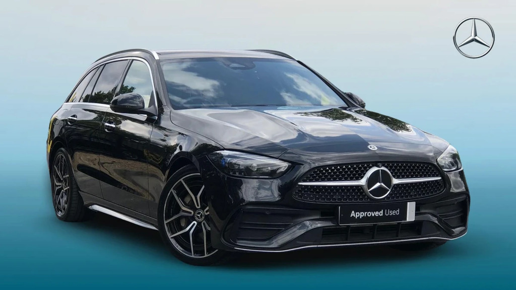 Mercedes-Benz C Class C 220 Amg Line Prem D M HG22AMK Black