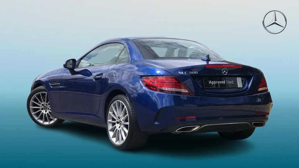 Mercedes-Benz SLC Slc 300 Amg Line Blue #2