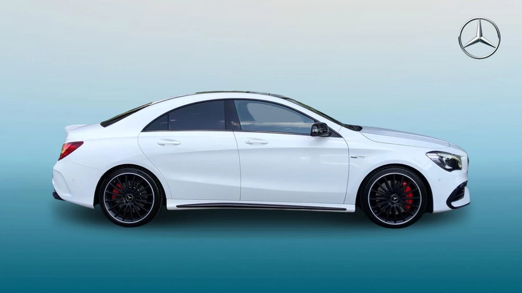 Mercedes-Benz CLA Class Cla45 Amg 4Matic White #4