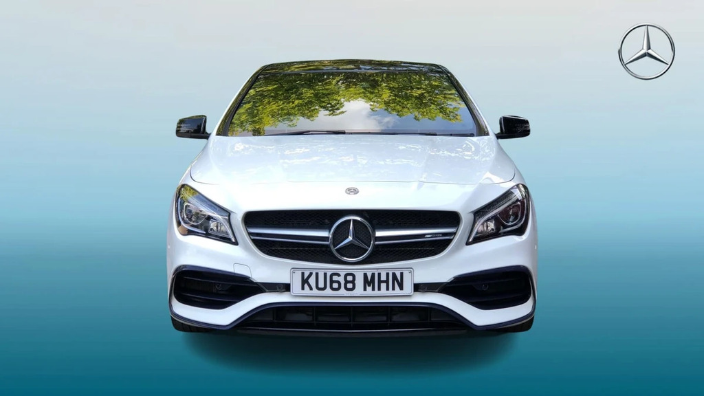 Mercedes-Benz CLA Class Cla45 Amg 4Matic White #6
