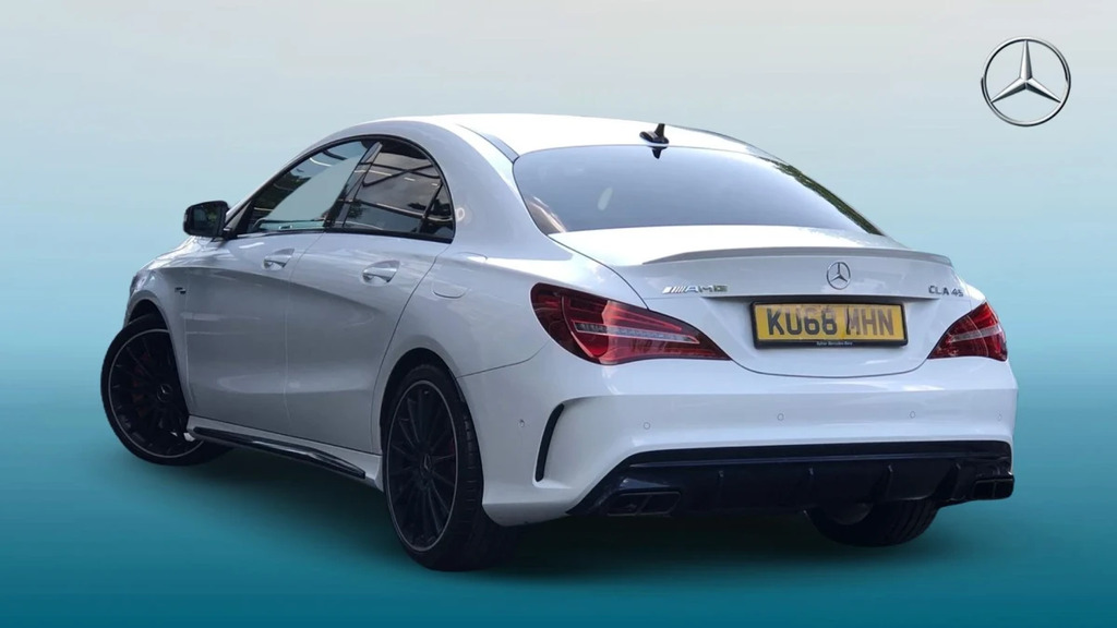 Mercedes-Benz CLA Class Cla45 Amg 4Matic White #2