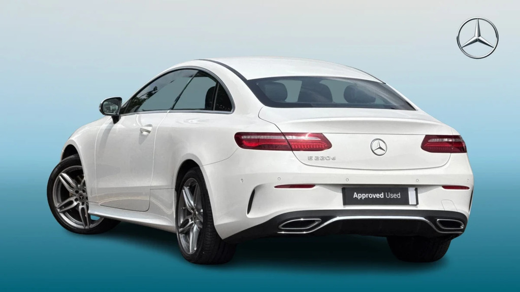 Mercedes-Benz E Class E 220 D Amg Line White #2