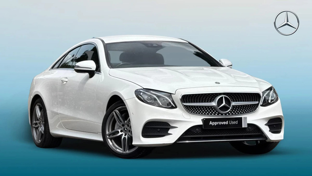 Mercedes-Benz E Class E 220 D Amg Line White