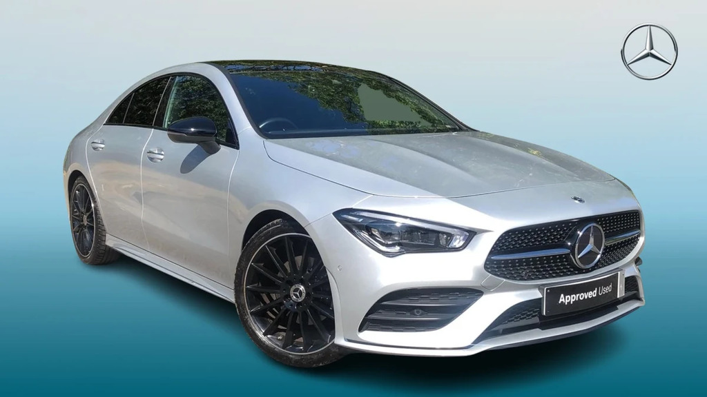 Mercedes-Benz CLA Class Cla 180 Amg Ln Prm Night LB23MBF Silver