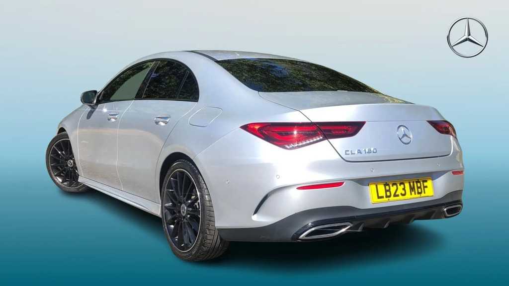 Mercedes-Benz CLA Class Cla 180 Amg Ln Prm Night LB23MBF Silver #2