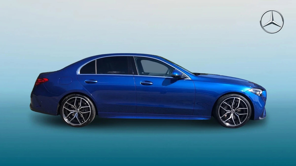 Mercedes-Benz C Class C 300 Amg Line Prem Mhe Blue #4