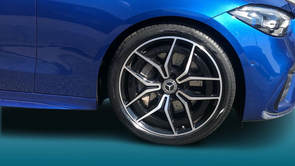 Mercedes-Benz C Class C 300 Amg Line Prem Mhe Blue #5