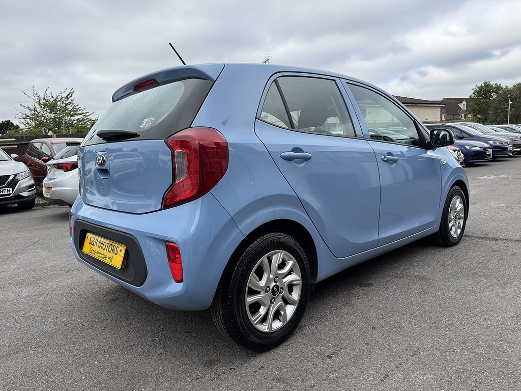 Kia Picanto 2 Blue #4