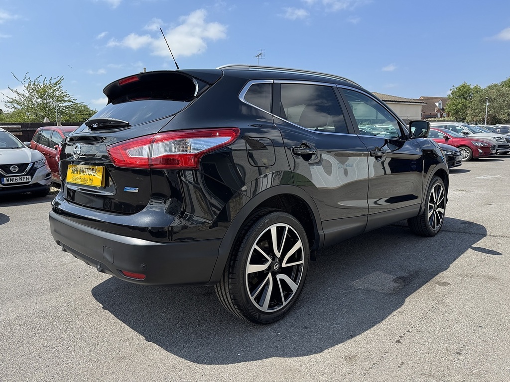 Nissan Qashqai Dci Tekna KT16YME Black #4