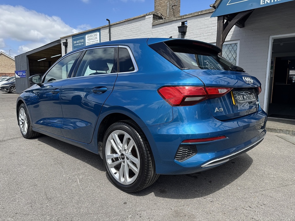 Audi A3 Tfsie Sport YL21JHF Blue #6