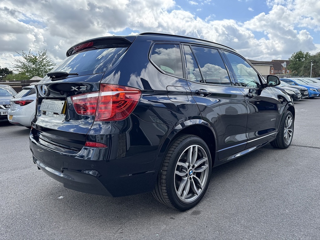 BMW X3 20D M Sport RO17UCP Black #4